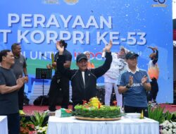 Setjen DPR Peringati HUT KORPRI lewat Olahraga Bersama
