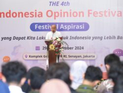 DPR Buktikan Komitmennya, Tampung Aspirasi Publik Melalui Indonesia Opinion Festival (IOF) 2024