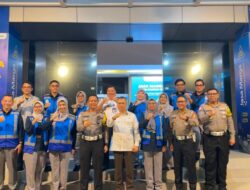 Menteri Perhubungan dan Kakorlantas Polri Lakukan Peninjauan di Cikampek