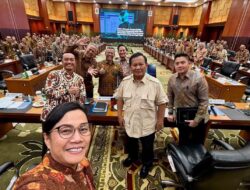 Presiden Prabowo Hadiri Rapat Tutup Kas APBN 2024 dan Launching Core Tax di Kementerian Keuangan.