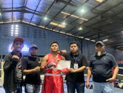 M.Diva haq ayatullah, Raih Juara 1 Kelas Light Heavyweight Sparing Season 1 Boxing Camp.
