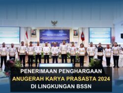Penerimaan Penghargaan Anugerah Karya Prasasta 2024 di Lingkungan BSSN