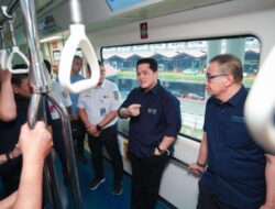 Mentri BUMN Dorong Peningkatan Kualitas Pelayanan Kereta Bandara