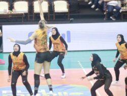 Popsivpo Polwan Menang Mudah 3-0 dari Yogya Falcons