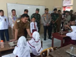 Pj.Bupati Majalengka Bersama Forkopimda Monitoring Pelaksanaan MBG di SDN 5 Majalengka Kulon dan SMPN 3 Majalengka.