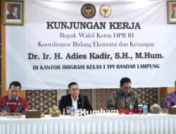 Adies Kadir Apresiasi Kantor Imigrasi Kelas I Bandar Lampung: Fasilitas Lengkap, Mudah, dan Nyaman