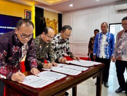 Tiga Instansi Pecahan Kemenkumham di Wilayah Aceh, Teken Perjanjian Penggunaan Barang Milik Negara.