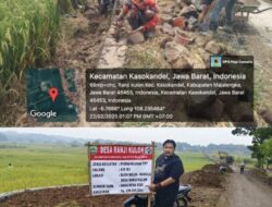 Melalui Dana Desa Tahun 2025, Pemdes Ranji Kulon Realisasikan Pembangunan TPT di Blok Melik – Nakula.