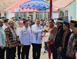 Kebahagian warga Desa Nunuk Baru dan Cengal dapat Sertifikat Tanah, setelah Menunggu Puluhan Tahun.