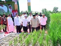 Presiden Prabowo Luncurkan Gerakan Indonesia Menanam, Ustadz Adi Hidayat Inisiator.