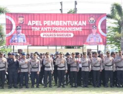 Polres Bireuen Bentuk Satgas Anti Premanisme, Komit Kawal Keamanan Masyarakat
