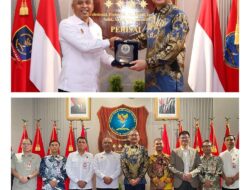 Kepala Badan Siber dan Sandi Negara Menerima Kunjungan Audiensi dari CEO Huawei Indonesia di Jakarta