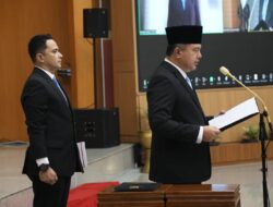 Lantik Pejabat Pimpinan Tinggi Pratama, Sekjen Kemendagri Tekankan Adaptasi Struktur Baru