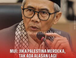 MUI Dukung Sikap Prabowo Soal Hubungan Diplomatik dengan Israel Jika Palestina Merdeka