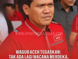 Wagub Aceh Tegaskan: Tak Ada Lagi Wacana Merdeka, Fokus Bangun Daerah