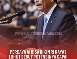Indonesia Negara Kedua Terpercaya AI, Luhut: Ini Kebutuhan Strategis Bukan Pilihan
