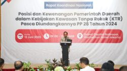Optimalkan Kualitas Kesehatan Masyarakat, Mendagri Minta Pemda Susun Perda KTR