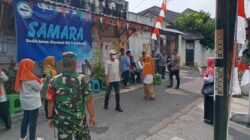 Peran Serta Babinsa Kratonan dalam Lomba PHBS Kota Surakarta