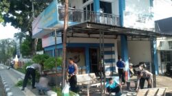 Sambut Peringatan Hari Bhayangkara ke 79, Polantas Majalengka Gelar Aksi Bersih-Bersih Pos Alun-Alun