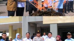 Pemusnahan BB Narkotika di Polda Aceh