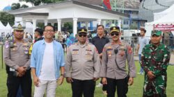 Polres Majalengka Terjunkan 99 Personil Pengamanan Karnaval SCTV di Lapangan GGM