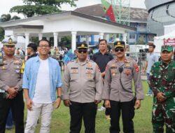 Polres Majalengka Terjunkan 99 Personil Pengamanan Karnaval SCTV di Lapangan GGM