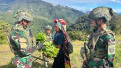 Dua Kilometer Harapan: Langkah Mama Mayna Menuju Hati TNI di Pos Pintu Jawa