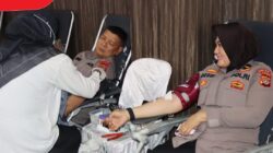 Polda Aceh Gelar Donor Darah pada Puncak Bakti Kesehatan Serentak Hari Bhayangkara ke-79