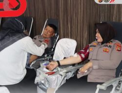 Polda Aceh Gelar Donor Darah pada Puncak Bakti Kesehatan Serentak Hari Bhayangkara ke-79