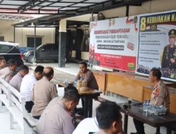 Dengan Suasana Santai, Kapolres Majalengka Gelar Coffee Morning Bersama Para PJU Polres Majalengka