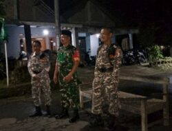 Babinsa dan Bhabinkamtipmas Nogosari Kompak Jaga Kondisifitas Wilayahnya