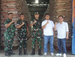 Dukung Ketahanan Pangan, Dandim 0617/Majalengka Tinjau Stok Beras di Bulog dan Dua Penggilingan
