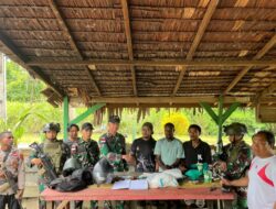 Satgas Pamtas RI-PNG Yonif 131/Brs Gagalkan Upaya Penyelundupan Hasil Curanmor dan Ganja di Perbatasan Papua