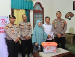 Sambut Hari Bhayangkara ke-79, Kapolres Majalengka Anjangsana ke Purnawirawan Polri