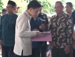 Wapres Gibran Rakabuming, Kunjungi Dusun Pancer Banyuwangi.