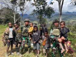 Tenda Kasih di Tanah Eronggobak: Satgas TNI Jadi Pelindung di Tengah Ketakutan