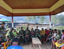 Doa dari Tengah Sunyi: Ibadah di Tengah Ancaman, Harapan di Pos Satgas TNI Eromaga