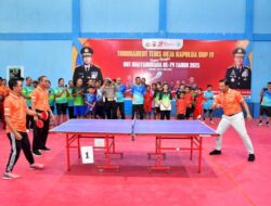 Polda NTT Gelar Turnamen Tenis Kapolda Cup IV dalam Meriahkan Hari Bhayangkara ke-79