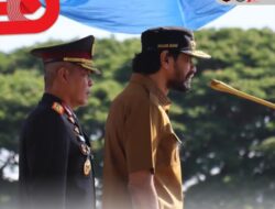 Gubernur Aceh Pimpin Upacara Hari Bhayangkara di Blang Padang