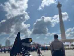 Polri Perkenalkan 30 Robot Pionir dalam Defile Hari Bhayangkara ke-79