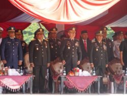 Kasdam IM Hadiri Upacara HUT Bhayangkara Polri ke-79