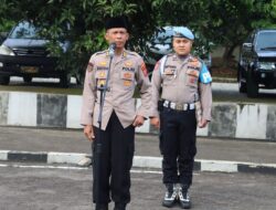 Polres Majalengka Gelar Apel Pagi Sebelum Pelaksanaan Binrohtal