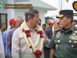 Pangdam Iskandar Muda Sambut Bapak Hashim Djojohadikusumo di Bandara Cut Nyak Dhien