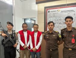 Guna Mendukung Proses Hukum Sat Samapta Polres Majalengka Laksanakan Pengawalan Tahanan Kejaksaan