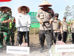 Polda Aceh Kerahkan Ratusan Alsintan untuk Dukung Penanaman Jagung Serentak Kuartal III