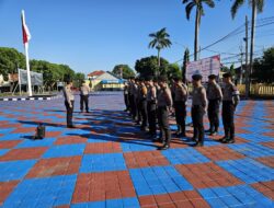 Tingkatkan Kesiapsiagaan dan Disiplin Personel Sat Samapta Polres Majalengka Gelar Apel Fungsi