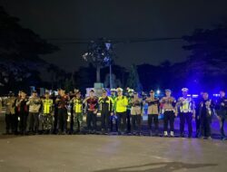 Antisipasi Geng Motor, Polres Majalengka Gelar KRYD Malam Minggu