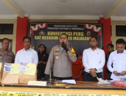 Polres Majalengka Amankan Pelaku Pengeroyokan Polisi Saat Hadang Geng Motor Bersenjata
