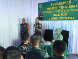 Dandim Majalengka Sapa Prajurit Koramil 1716/Dawuan, Dorong Semangat Pengabdian