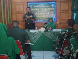 Letkol Inf Fahmi Guruh Rahayu Tinjau Koramil 1711/Sumberjaya, Tekankan Semangat Pengabdian